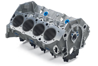 Bloc moteur en aluminium usiné CNC sur mesure, non standard