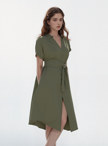 Robes streetwear élégantes pour femmes OEM ODM haute qualité 100% coton vêtement durable personnalisable fabricant du Vietnam - Product Image 5