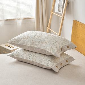 <span class=keywords><strong>Lenzuola</strong></span> King Size Moderne in Cotone Naturale 300TC, Tinto in Filo, Ecologiche, Marrone Chiaro, Morbidissime, per Tutte le Stagioni, Elegante Biancheria da Letto - Product Image 5