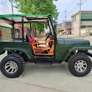 Vente en gros - Best-seller - Voiture Jeep à essence jaune personnalisée à 4 roues et 2 places - 350cc - 351-450HP - Voiture classique - Product Image 1