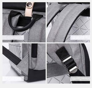 Sac à dos de voyage à enroulement en plastique recyclé, sac à dos à enroulement - Product Image 3