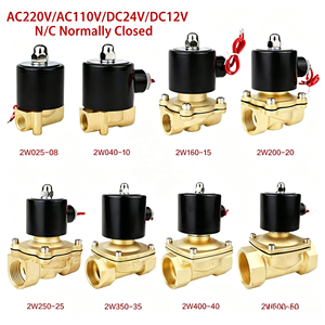 Solénoïde 1/4" 3/8" 1/2" 3/4" 1" DN8/10/15/20/25/50 Normalement Fermé Pneumatique pour Eau Huile Air 12V 24V 220V 110V - Product Image 3