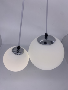 Đèn Treo Hình Cầu Hiện Đại Của Nhà Máy Đèn Chùm Bằng Đồng 1 Sáng Màu Trắng Đá Opal PMMA Đèn Treo Cho Phòng Ăn GL0020 - Product Image 4
