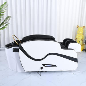 Nueva fábrica ShiLu OEM/ODM cama de champú de salón con circulación de agua cabeza Spa cama de lavado de cabello - Product Image 3