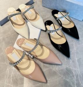 Sandales à talons hauts de luxe pour femmes, avec cristaux et lacets, design élégant, talons aiguilles sexy pour mariage - Product Image 1