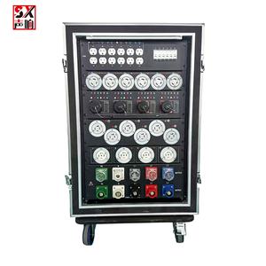 Sx 34-weg 400 Versterker Stroomverdeelkast 3-fase Elektrische Verdeling Voor Verlichtingsgebeurtenissen 34-weg 400 Amp Distributie - Product Image 5