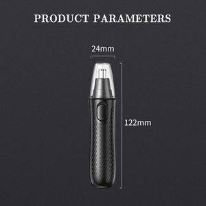 Cortadora de pelo de <span class=keywords><strong>Nariz</strong></span> de cabeza de acero inoxidable de alta precisión SOLER con 2 ajustes de velocidad Ideal para hombres Kit de aseo <span class=keywords><strong>y</strong></span> equipo de salón - Product Image 3