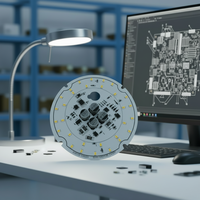 Zhuning OEM Éclairage LED PCBA : Service de Personnalisation Complet, Assemblage et Conception de Circuits Imprimés, Solution Électronique pour Luminaires
