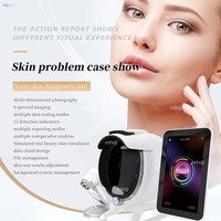 Analyseur de peau portatif de machine de scanner facial A6 3d machine professionnelle d'analyse de peau de Bitmoji