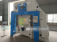 Machine de nettoyage et de tri des graines de riz paddy HZZD 150TPH, machine de nettoyage et de tri des céréales, du sésame, du blé, du maïs, pour usage agricole