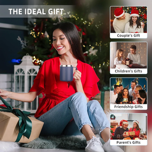 Taza de Acero Resistente para Aventuras con Asa Cómoda para Café, Sopa y Uso al Aire Libre, Taza de Viaje, Taza de Camping, Taza con Asa - Product Image 5