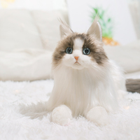 Dropshipping Cadeau Liquide Chat Simulation Chat Poupée Chaton Poupée Peluche Jouets Filles Enfants Cadeaux Cadeaux Créatifs