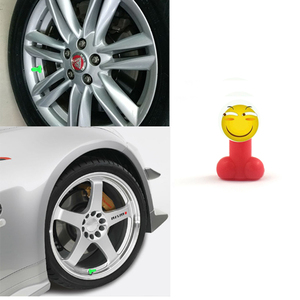 Tapones de Válvula de Neumático de Coche Anti-robo con Forma de Pene, Divertidos y Originales - Product Image 5