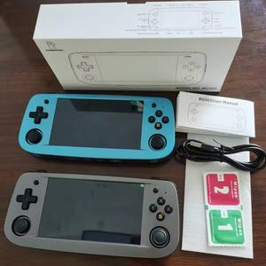 ANBERNIC-Mini console de jeux portables, grand écran 4.95 pouces, RK3566, système Linux, rétro, classique, <span class=keywords><strong>RG503</strong></span> - Product Image 6
