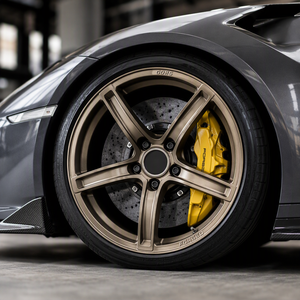 ล้อฟอร์จ JDM น้ำหนักเบา 10 ก้าน สำหรับรถแข่ง ผลิตจากอะลูมิเนียม 6061-T6 แบบกำหนดเอง PCD สีบรอนซ์ สำหรับรถสมรรถนะสูง - Product Image 6