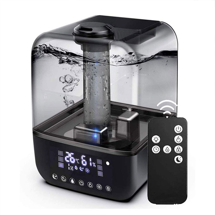 Smart Electric Ultrasonic Cool Mist Aromatherapy Humidifier with Remote Control Top Fill Large Capacity for Hotel Household Use