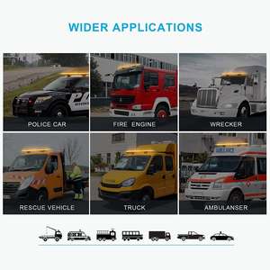 54 "Ambulance trafic barre lumineuse rotative <span class=keywords><strong>140CM</strong></span> signalisation avertissement d'urgence <span class=keywords><strong>Led</strong></span> ambre barre lumineuse stroboscopique R65/SAE <span class=keywords><strong>Led</strong></span> voyant d'avertissement - Product Image 6