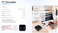 TTLOCK USB Encoder-13.56MHz Perangkat Lunak Penerbit Kartu Kamar Hotel Pembaca Penulis Kartu Plastik ABS