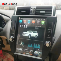 Radio Estéreo para Auto con Pantalla Táctil Android 13 de 12.1 Pulgadas, Reproductor Multimedia, Carplay, Navegación GPS para Toyota Prado 2010-2017