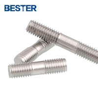 Titanium Fasteners DIN 938 Inconel 718 M8 M10 M12 M14 M16 Double Head Stud Bolt