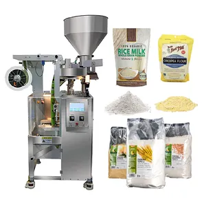 Automatic precision vertical powders packaging machines maize flour salt sugar packaging machine milk sachet powder