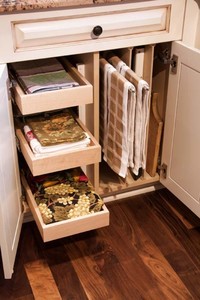 USA lớp cổ điển Mỹ phong cách tráng men Shaker rắn gỗ Granite tủ bếp - Product Image 3