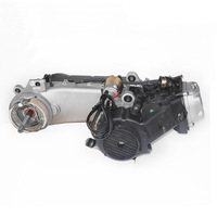 Nouveau Moteur de Scooter 150cc avec Transmission CVT, Refroidissement par Air, 4 Temps, Démarrage Électrique/Manuel, CDI, pour Remplacement et Réparation