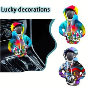 Creative Popular Car Gear Lever Cover Sudadera con capucha Gear Shift Cubierta protectora <span class=keywords><strong>para</strong></span> kits interiores - Product Image 4