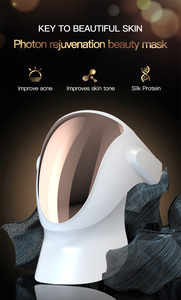 Masque facial LED à lumière rouge pour le soin de la beauté du visage, nettoyage en profondeur sans fil NIR, nouveau modèle <span class=keywords><strong>2026</strong></span> - Product Image 3