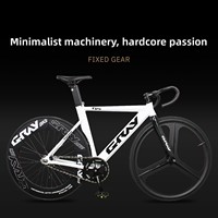 Vélo à pignon fixe Aero, roue en aluminium Blade 90 mm, roue à trois rayons en magnésium, course cycliste, pignon fixe, directement de l'usine