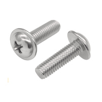 Vis de machine à tête cylindrique à six pans creux en acier inoxydable M2 M3 M4 M5 M6 M8 M10