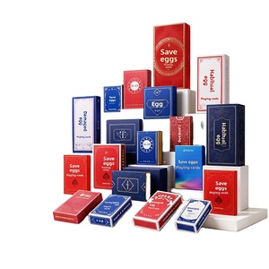 Juego de Cartas de Póker de Fábrica en Caja de Regalo, Papel Alemán con Núcleo Negro Recubierto, Cartas de Póker de Gama Media-Alta, Hechas a Medida con Relieve - Product Image 1