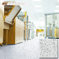 2 20m Anti Static Floor Waterproof Blue Homogeneous ESD Vinyl PVC Tiles Roll Flooring