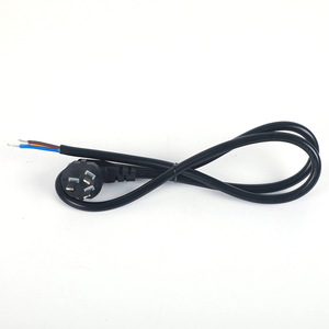 Ac Power Cord 3 Core Iec Plug <b>Stripped</b> End 220V 10A <b>Pvc</b> Wire Home Appliance Use - Product Image 1
