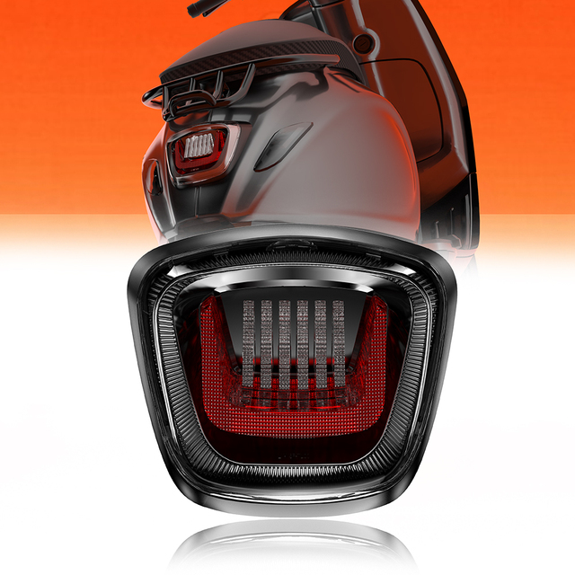 Emark Approved Tail Light Scooter Lighting Motorcycle Rear Lamp Brake Light for Vespa Sprint 150 GL Super GTR 2017-2025