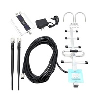 Antena Yagi GSM 900Mhz 1800Mhz Penguat Sinyal Ponsel Mini Amplificateur De Gsm900Mhz Penguat Sinyal Ponsel Repeater
