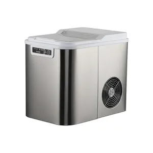 Professionelle Tisch-Eismaschine 12kg Mini-Eismaschine Arbeitsplatte selbstreinigende Funktion Heimparty ETL CE CB