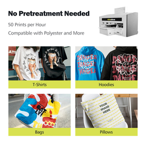 Krinshen High-Speed DTG Printer Printing Machine with I3200 Automatic DTG Printer T-Shirt Printing Machine for Any Color Tshirt - Product Image 4