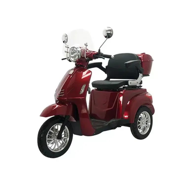 Motocicleta eléctrica más vendida de 2022, Scooter Eléctrico de largo alcance de tres ruedas para mujer, triciclo, scooter