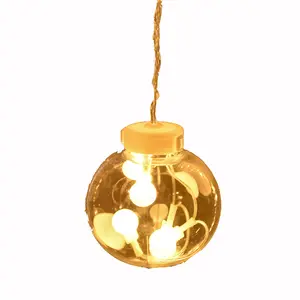 All'ingrosso LED color light string wishing ball room decoration round ball lamp