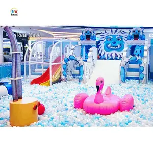 Hot Sale Big Pit Indoor Speeltuin Set Aantrekkelijke Kinderpark Safety Ball Pool Apparatuur Aangepast Door Fabrikanten