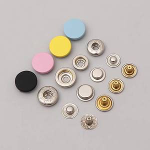 Botón de Presión Redondo de Metal Colorido, Herramienta <span class=keywords><strong>Mágica</strong></span> Oculta Sin Costuras, Herramienta de Instalación Tipo Presión Madre-Hijo, China - Product Image 1