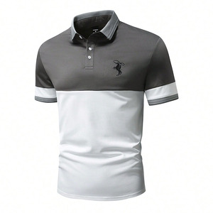 Camiseta Polo de Golf personalizada de fábrica de alta calidad para hombre, ropa informal con función antibolitas, tela de punto con estampados personalizados - Product Image 6