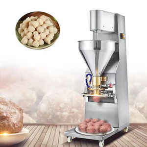 Gran oferta, máquina eléctrica para hacer albóndigas <span class=keywords><strong>de</strong></span> 1100W, 280 unidades/minuto, acero inoxidable, 4 ruedas giratorias, aparato <span class=keywords><strong>de</strong></span> cocina comercial - Product Image 4