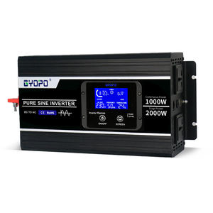 <span class=keywords><strong>Convertisseur</strong></span> de puissance <span class=keywords><strong>1000W</strong></span> 12V DC à 110V/120V AC pour RV/Camion/Bateau/<span class=keywords><strong>Camping</strong></span>/Onduleur de voiture solaire hors réseau - Product Image 2