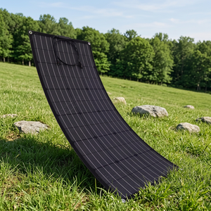 Panneau solaire monocristallin flexible en fibre de verre Alecter APH-P104 200 Watts, 23% d'efficacité élevée, 270° pliable, léger - Product Image 1