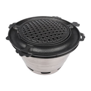 PINNOVO-Parrilla <span class=keywords><strong>de</strong></span> carbón para barbacoa, mesa <span class=keywords><strong>de</strong></span> barbacoa coreana personalizada, malla <span class=keywords><strong>de</strong></span> acero inoxidable para asar <span class=keywords><strong>carne</strong></span>, restaurante - Product Image 5