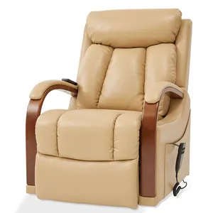 CJSmart Cadeira reclinável elétrica para uso doméstico com motor único Cadeira reclinável encosto zero gravidade
