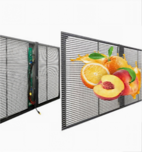 Pantalla LED Transparente de Alta Definición P2.5 para Exhibición en Ventanas de Tiendas Minoristas - Product Image 1