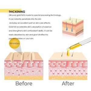 Suero Facial de Oro 24k de Marca Personalizada, Blanqueador, Hidratante, con Ácido Hialurónico, Productos de Belleza Coreanos para el Cuidado de la Piel - Product Image 6